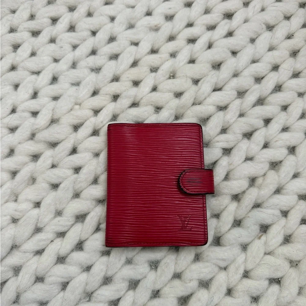 Authentic Louis Vuitton Wallet - Red